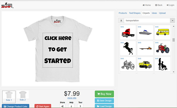 Design a t-shirt.