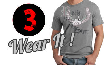 Wear your Custom T-shirt